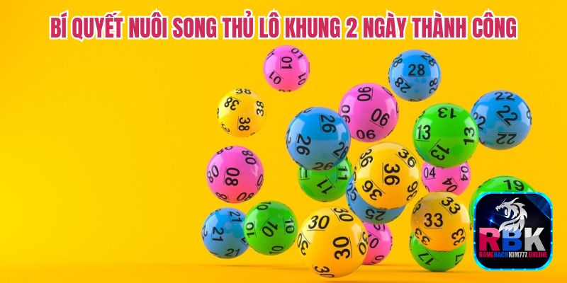 Song Thủ Lô Nuôi Khung 2 Ngày Thành Công