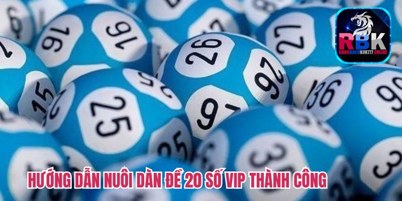 Dàn Đề 20 Số VIP Đánh Quanh Năm Luôn Thắng 