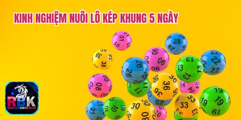 Nuôi Lô Kép Khung 5 Ngày: List Số Chuẩn Từ Cao Thủ