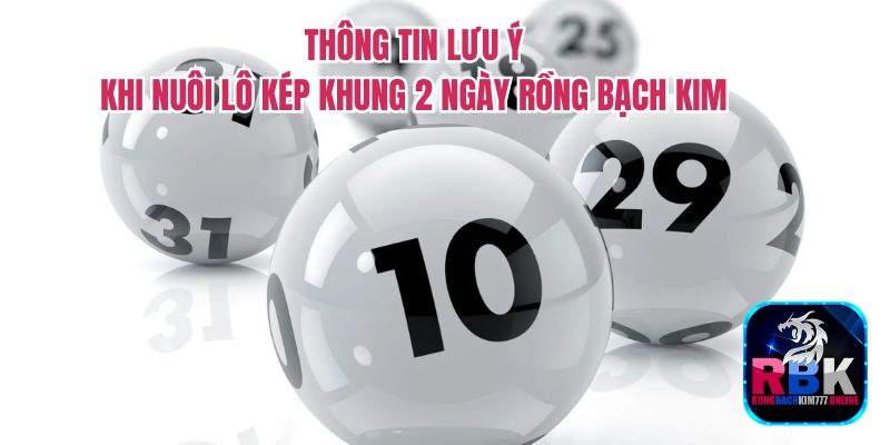 Nuôi Lô Kép Khung 2 Ngày Rồng Bạch Kim Bất Bại 