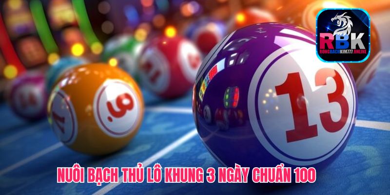 Bạch Thủ Lô Khung 3 Ngày Chuẩn 100: Soi Cầu Chuẩn Xác 