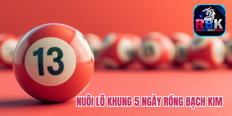 Nuôi Lô Khung 5 Ngày Rồng Bạch Kim Chỉ Lãi Không Lỗ