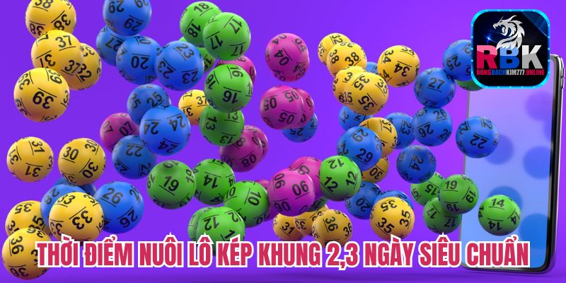 Kinh Nghiệm Nuôi Lô Kép Khung 2, 3 Ngày Siêu Chuẩn