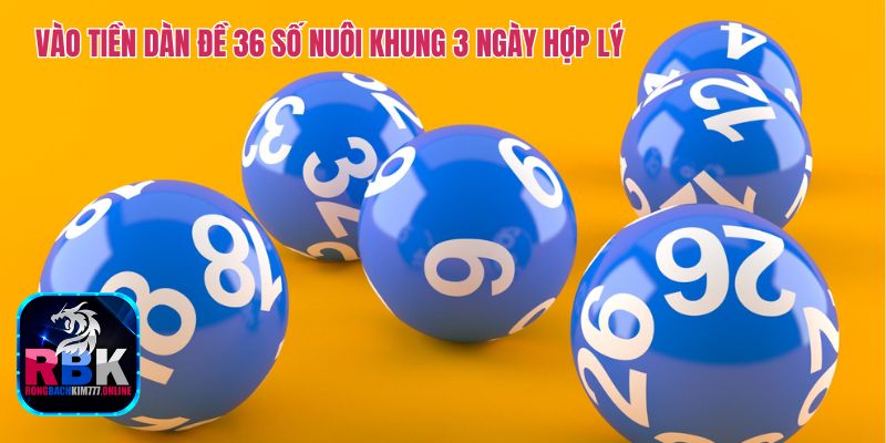 Dàn Đề 36 Số Nuôi Khung 3 Ngày: Chiến Lược Chơi Lô Đề VIP 