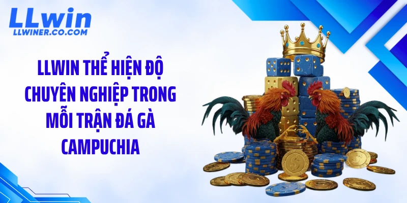 Đá Gà Campuchia LLWIN: Sức Hút Và Quy Trình Tổ Chức Chuyên Nghiệp LLWIN thể hiện độ chuyên nghiệp trong mỗi trận đá gà Campuchia